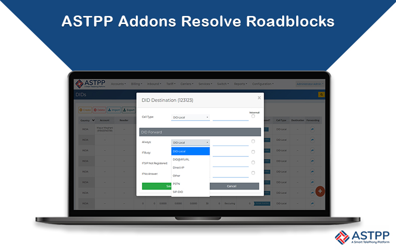 How ASTPP Add-ons Resolve Major Roadblocks?