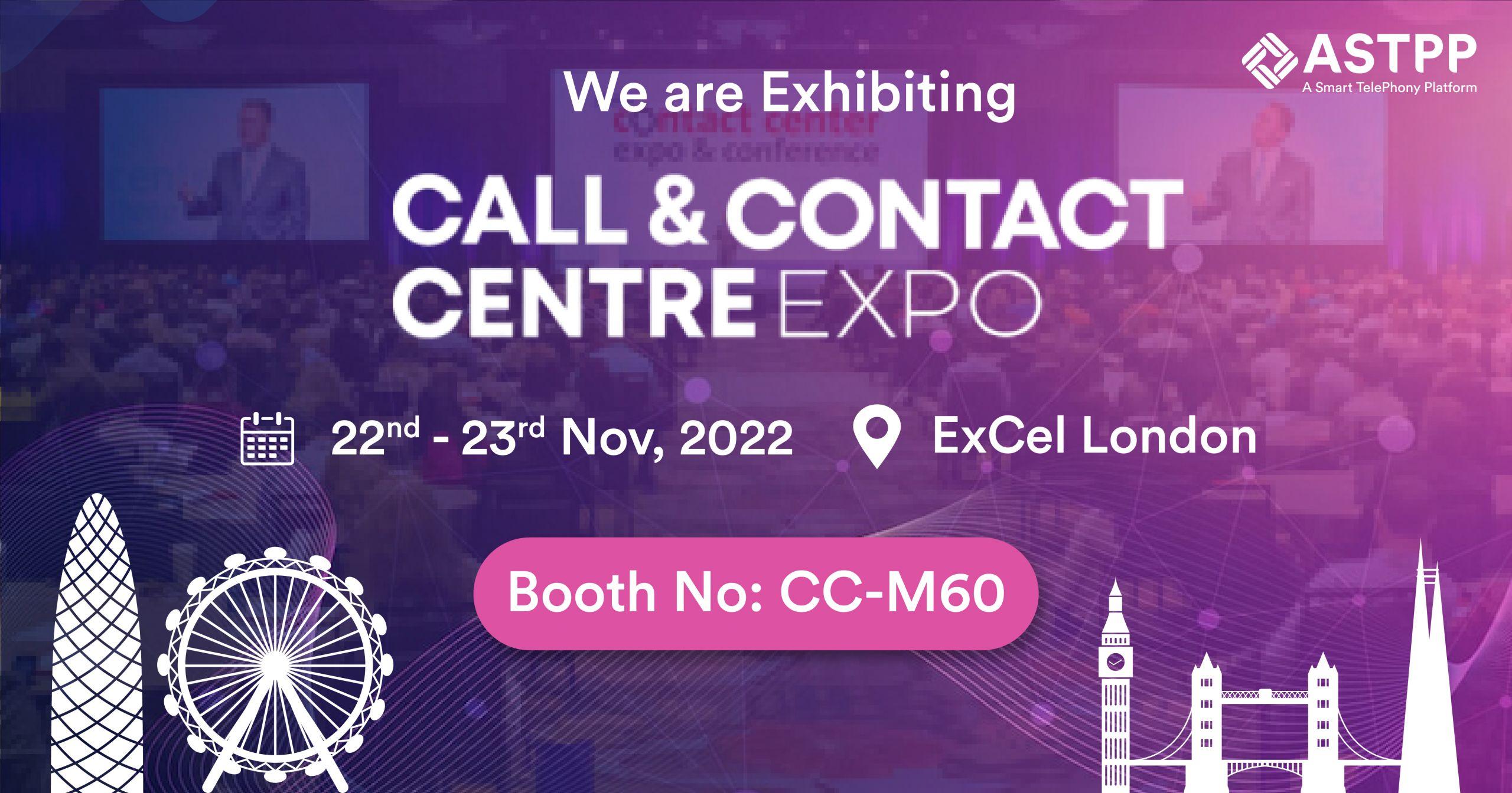 ASTPP Announced to Exhibit in CCC Expo London 2022