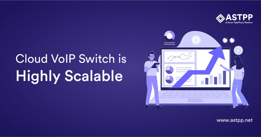 Cloud VoIP Switch is Highly Scalable