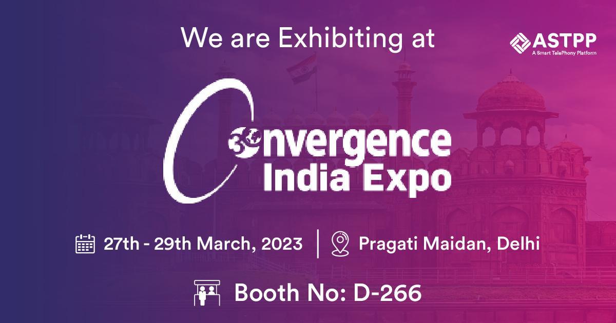 We Are Announcing to Exhibit in Convergence India Expo 2023 – India’s Largest Tech and Infra Expo 