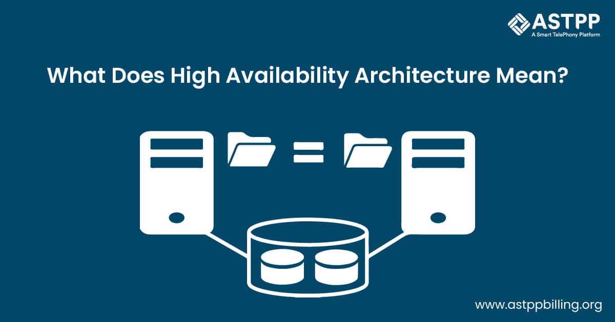  High Availability 