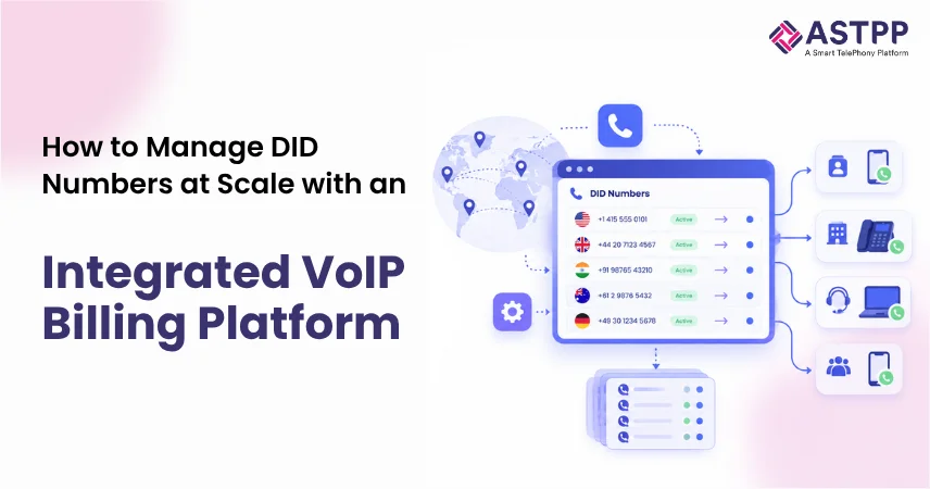 How to Manage DID Numbers at Scale Using an Integrated VoIP Billing Platform
